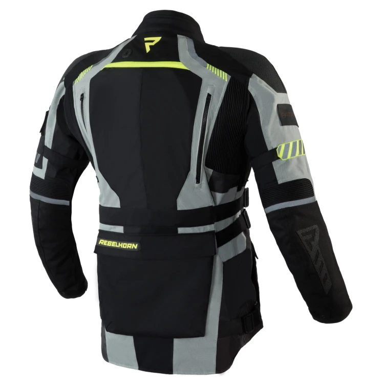 Kurtka motocyklowa Rebelhorn Patrol Grey/Black