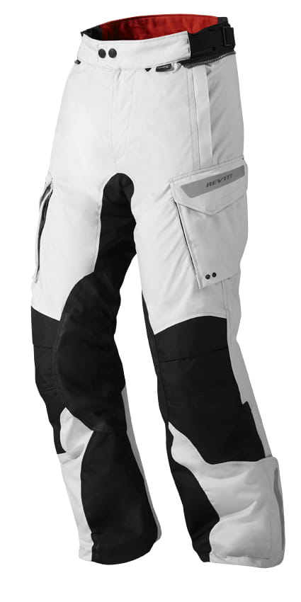 spodnie motocyklowe tekstylne revit sand 2 silver