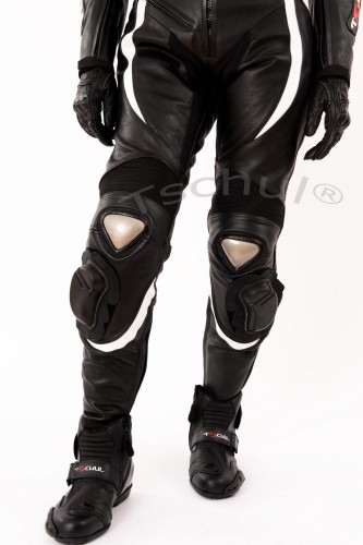 Kombinezon motocyklowy damski Tschul 726 Black/White