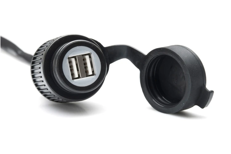 SW-MOTECH Gniazdo zapalniczki z podwójnym portem USB