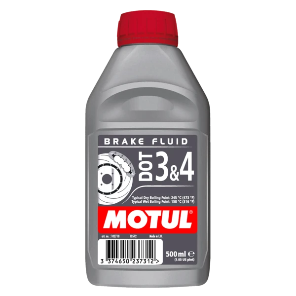  Płyn hamulcowy MOTUL DOT3 & DOT4 500ml