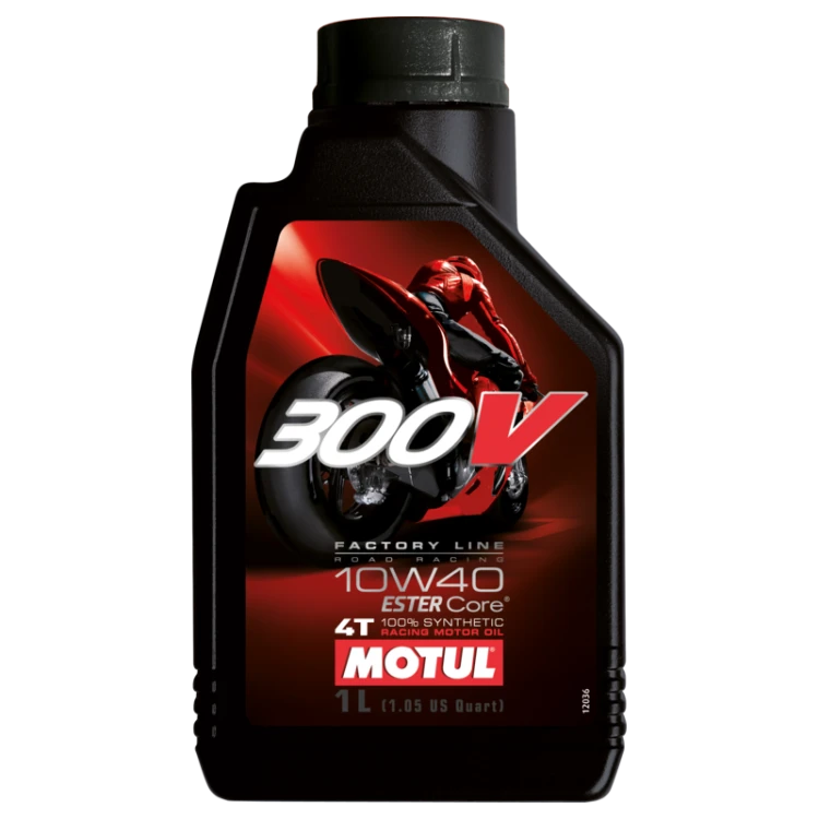 Olej motocyklowy syntetyczny MOTUL 300V 10w40 1L