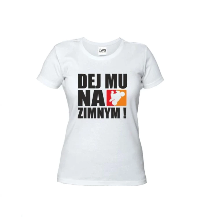  Koszulka LWG Dej mu na zimnym damska