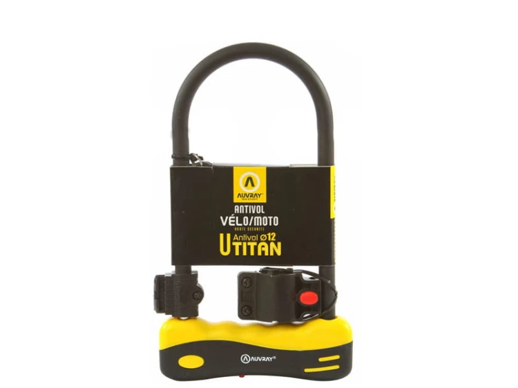 Zapięcie U-LOCK AUVRAY TITAN 245 z uchwytem
