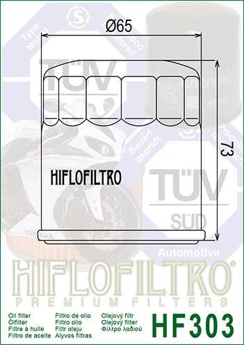 Filtr oleju Hiflofiltro HF303