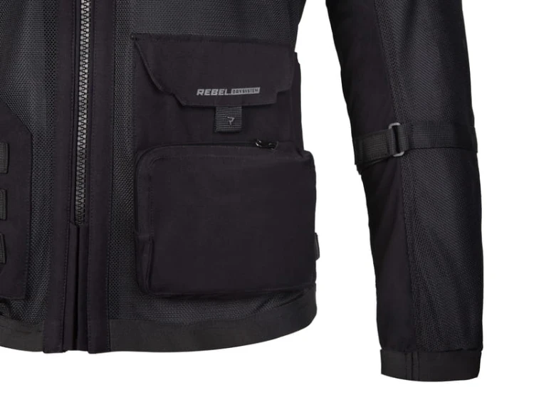 Kurtka przewiewna Rebelhorn Brutale Black