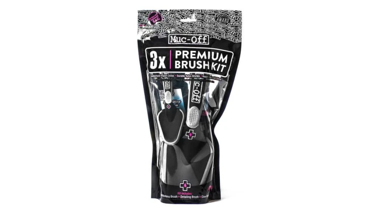 Muc-Off 3x Brush Kit - zestaw 3 szczotek