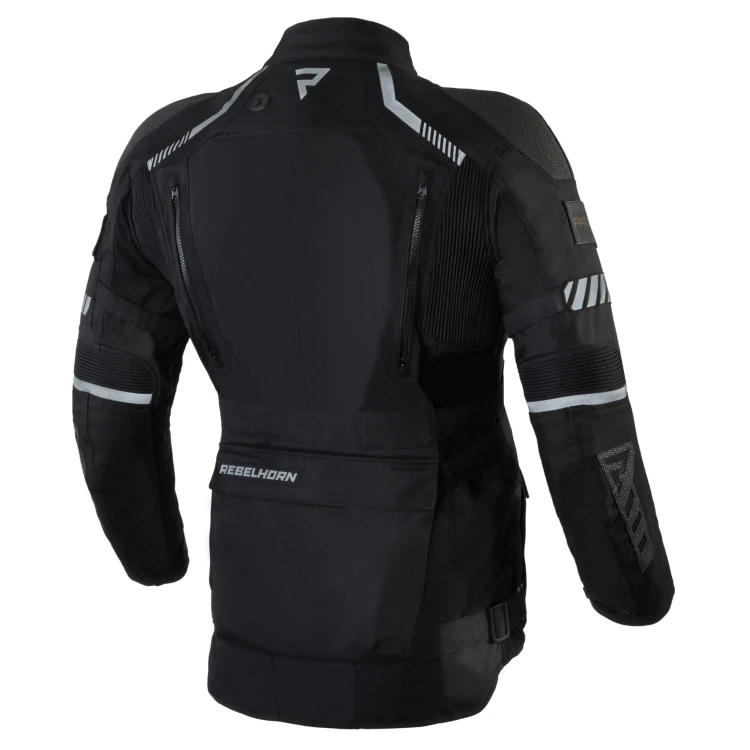 Kurtka motocyklowa Rebelhorn Patrol Black