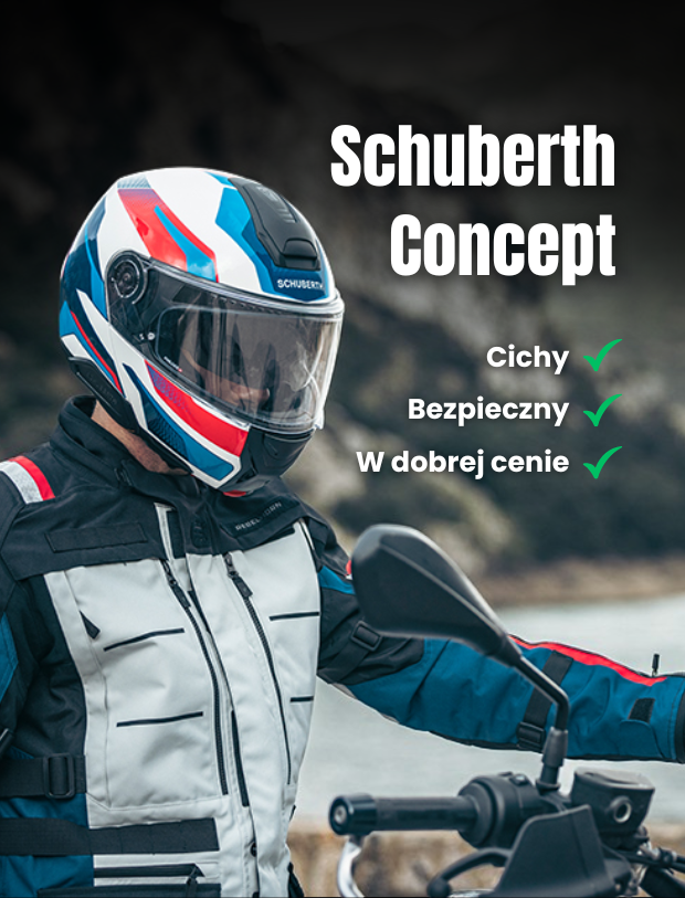 Schuberth Conept dobrej jakości kask w atrakcyjnej cenie