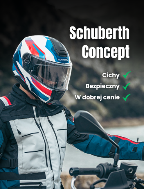 Schuberth Conept dobrej jakości kask w atrakcyjnej cenie
