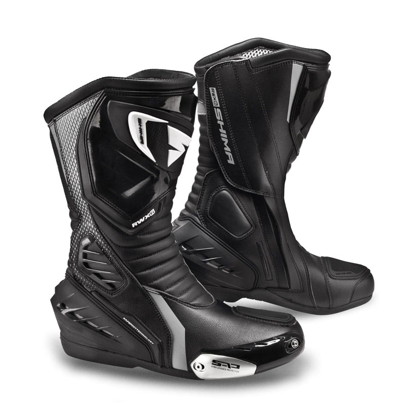 BUTY MOTOCYKLOWE DAMSKIE SPORTOWE SHIMA RWX-6 CZARNE (36)