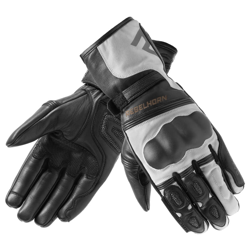 Rękawice Rebelhorn Patrol Long Black/Grey (XS)
