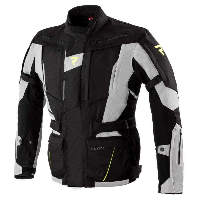 Kurtka Rebelhorn Hardy II Black/Grey/Fluo Yellow (4XL)