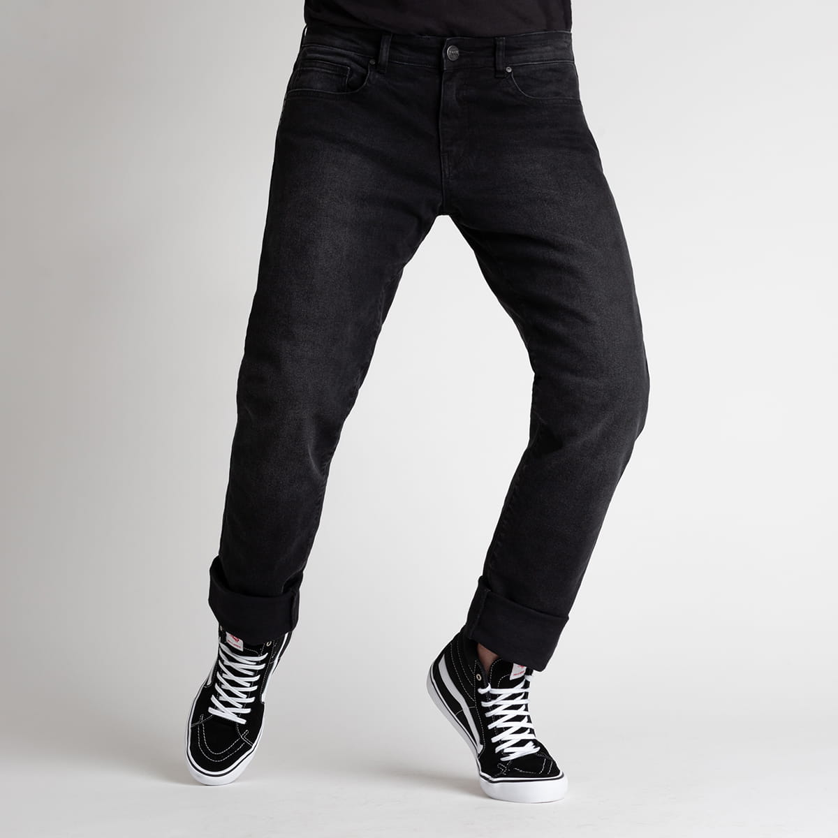 Spodnie Jeansy Broger California Washed Black (28, 34)
