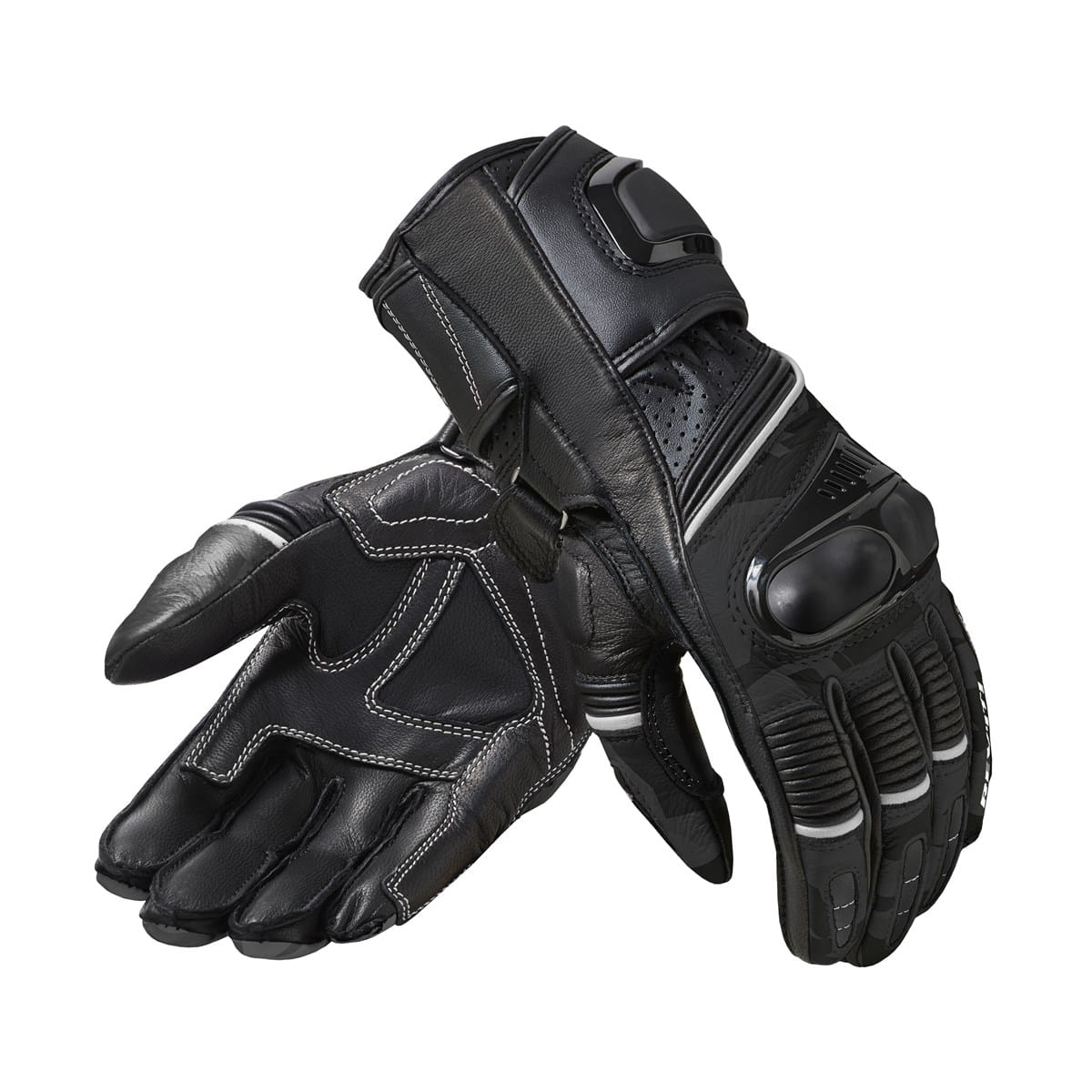 Rękawice Rev'it! Xena 3 Ladies Black Grey (XL)