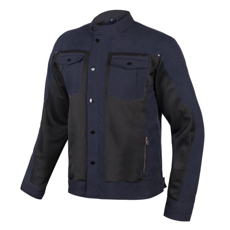 BROGER CALIFORNIA NAVY BLUE TEKSTYLNA KURTKA MOTOCYKLOWA MĘSKA (3XL)
