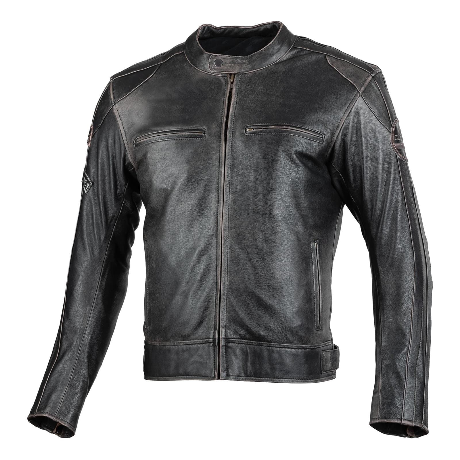 Kurtka motocyklowa skórzana Seca AVIATOR II BLACK (48)