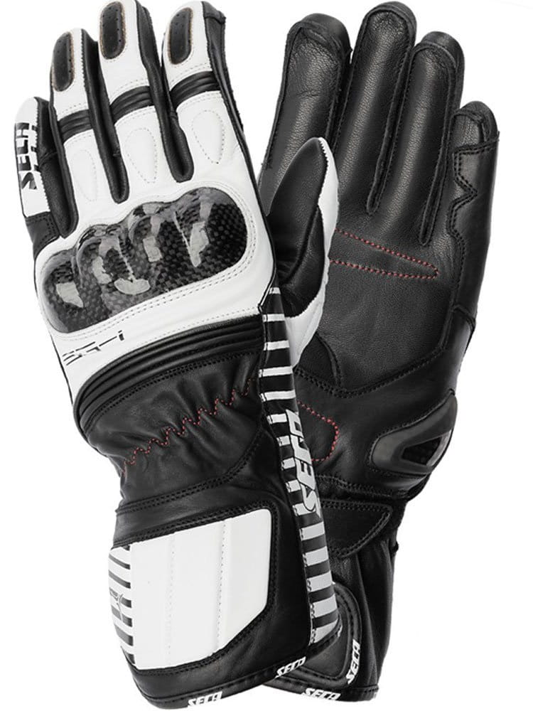 Rękawice Seca MERCURY IV BLACK WHITE (S)