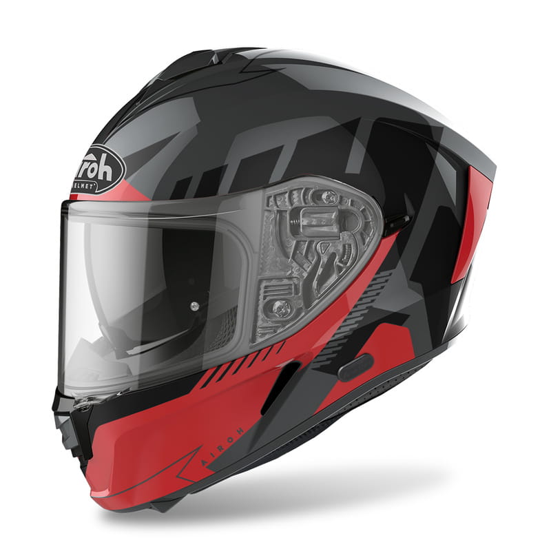 Kask Airoh Spark Rise Red Gloss (XXL)