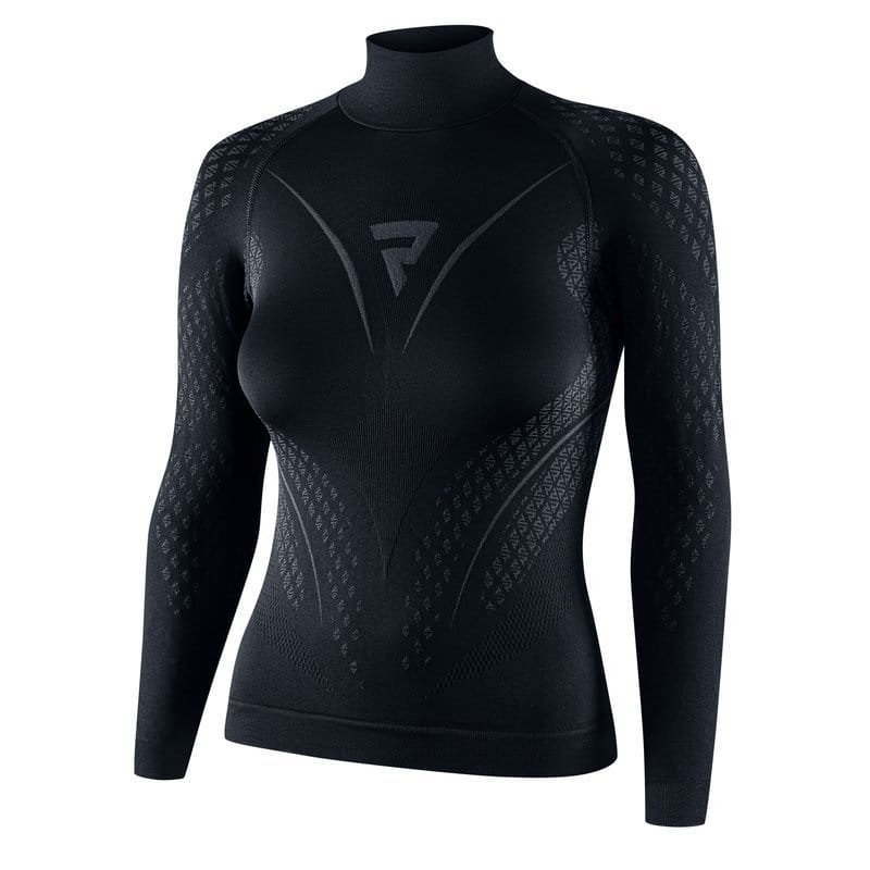 Koszula Termoaktywna z Długim Rękawem REBELHORN THERM II LADY Black/Grey (L)