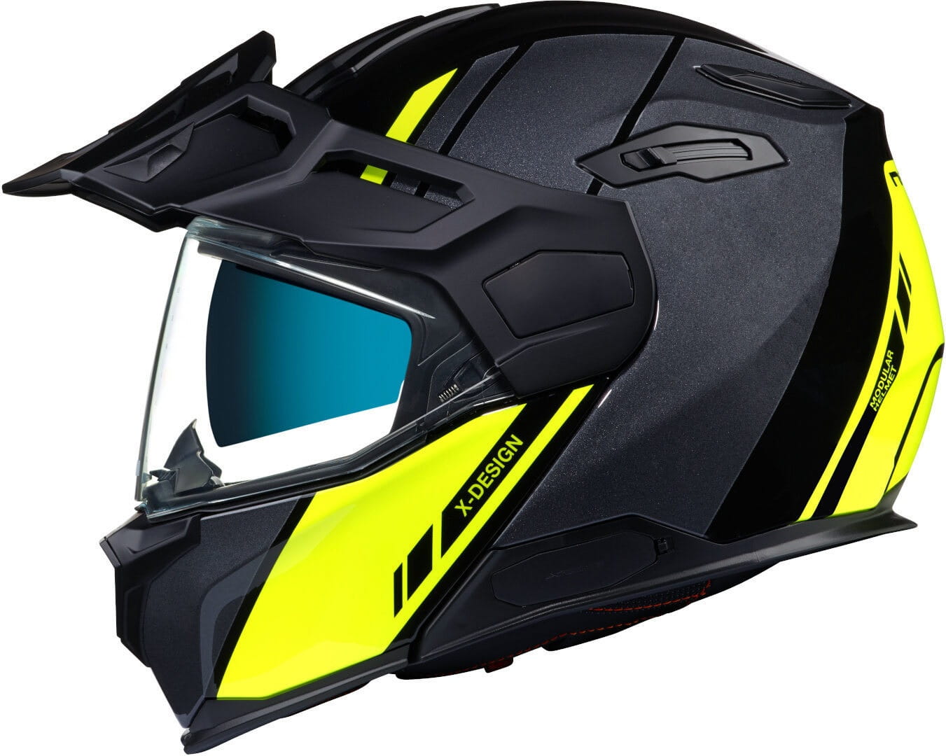 Kask NEXX X.VILIJORD Hi-Viz Neon Grey (S)
