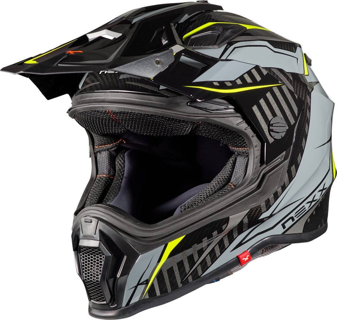 Kask NEXX X.WRL Atika Grey Fluo (S)
