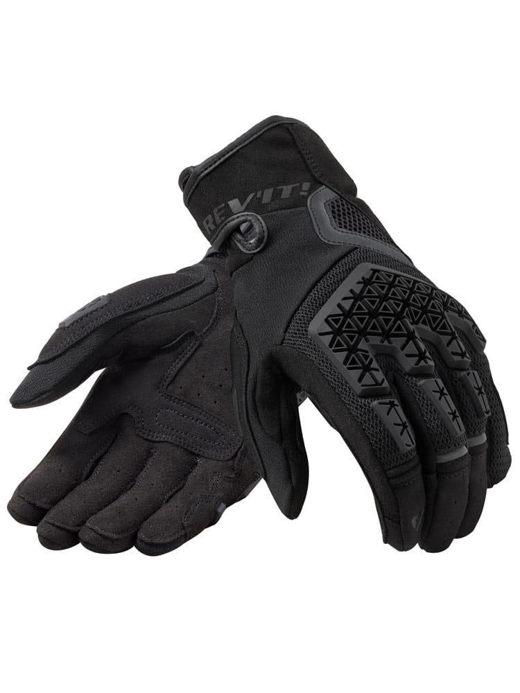 Rękawice Rev'it Mangrove Black (3XL)
