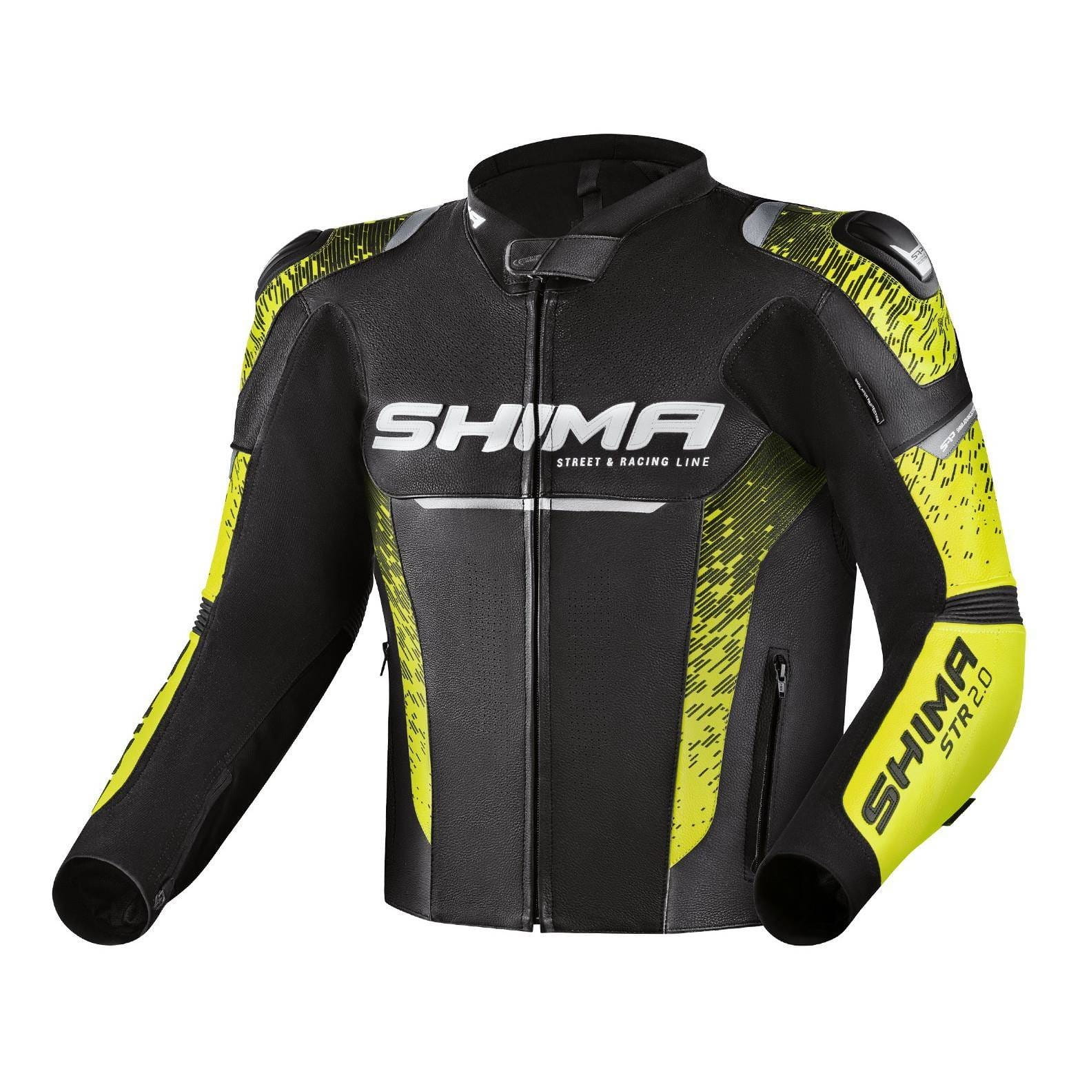 Kurtka SHIMA STR 2.0 BLACK FLUO (46)