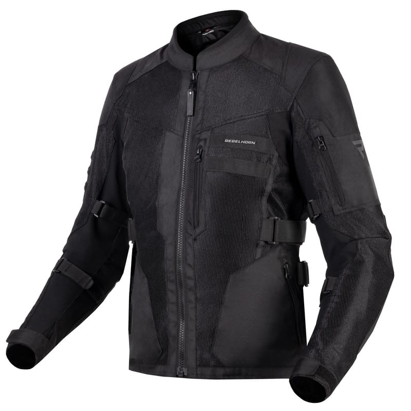 Kurtka Tekstylna Rebelhorn Scandal II Black (10XL)