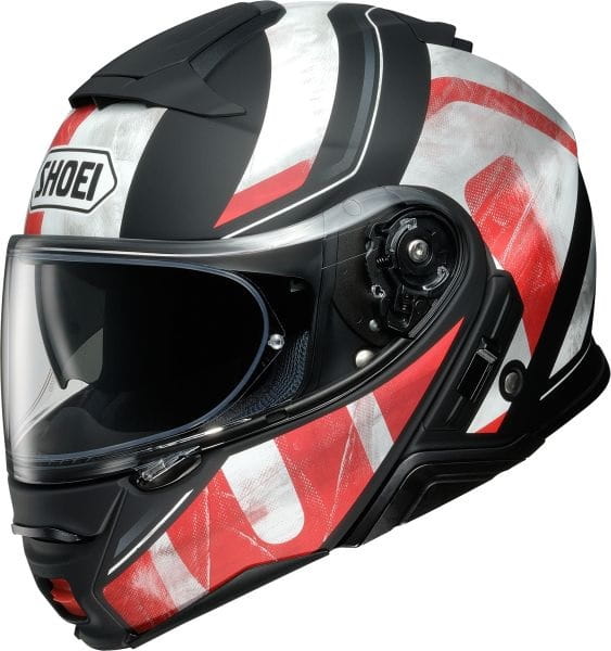 KASK SHOEI NEOTEC II Jaunt TC-1 RED WHITE (S)