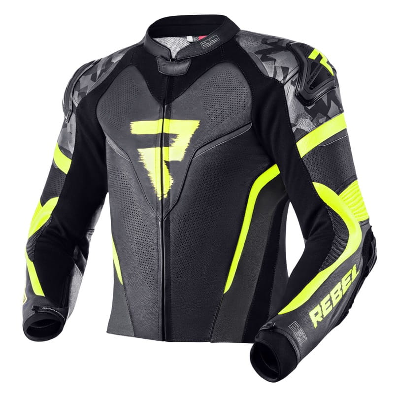 Kurtka Rebelhorn Rebel Black/Flo Yellow (48)