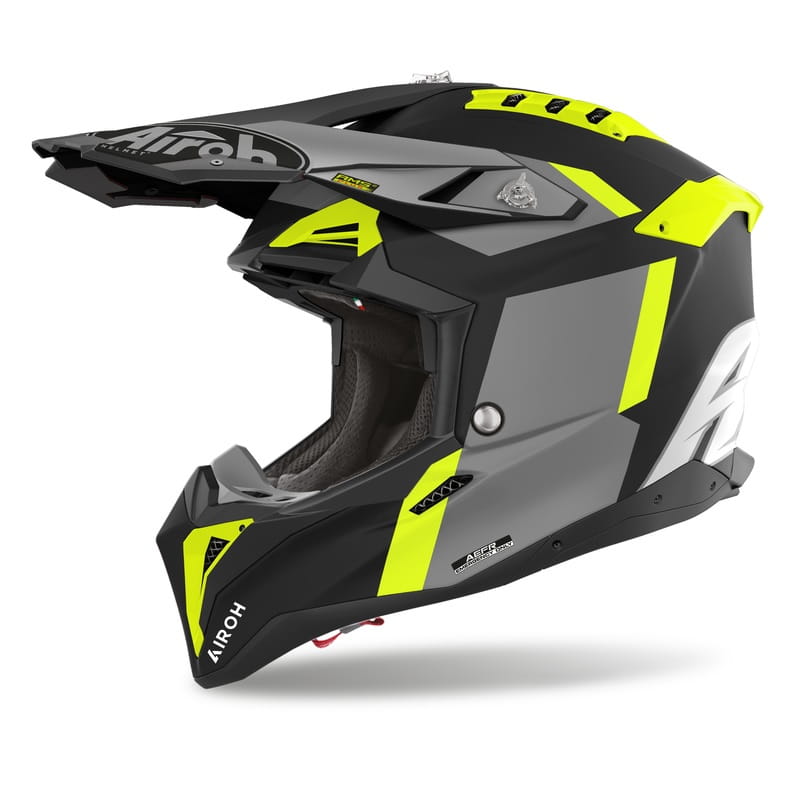 Kask Airoh Aviator 3 Glory Yellow Matt (S)