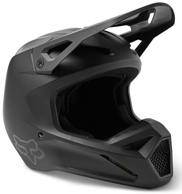 Kask Fox V1 Solid Matte Black (XXL)