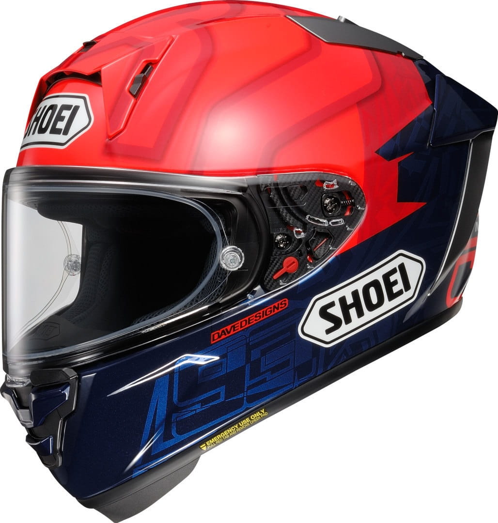 Kask SHOEI X-SPR PRO MARQUEZ7 TC-1 (XL)