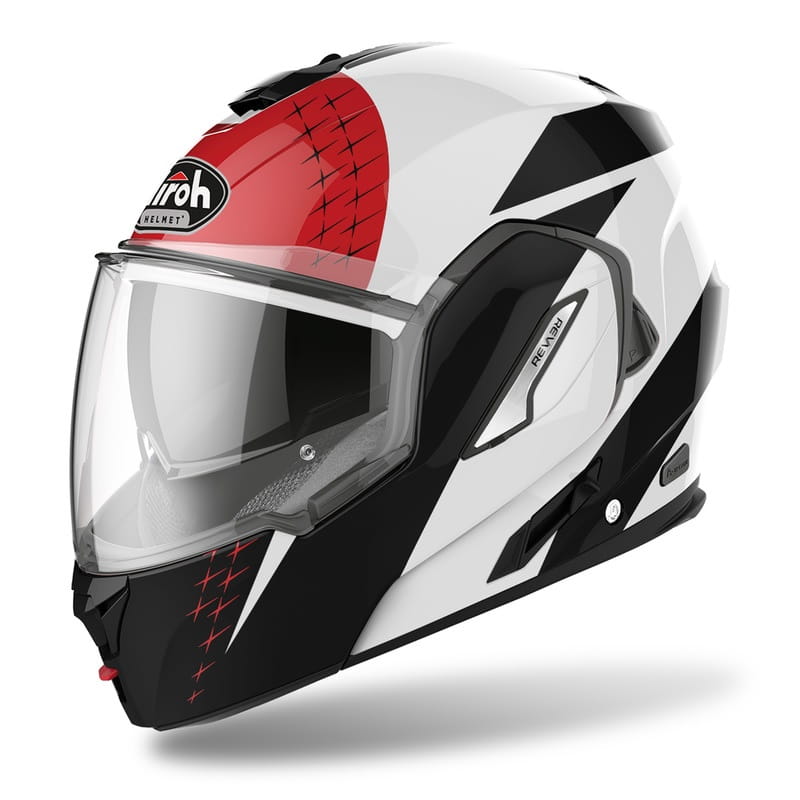 Kask AIROH REV 19 LEADEN RED GLOSS (L)