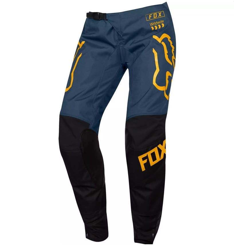 Spodnie off-road Fox 180 Lady MATA DRIP BLACK/NAVY (12)