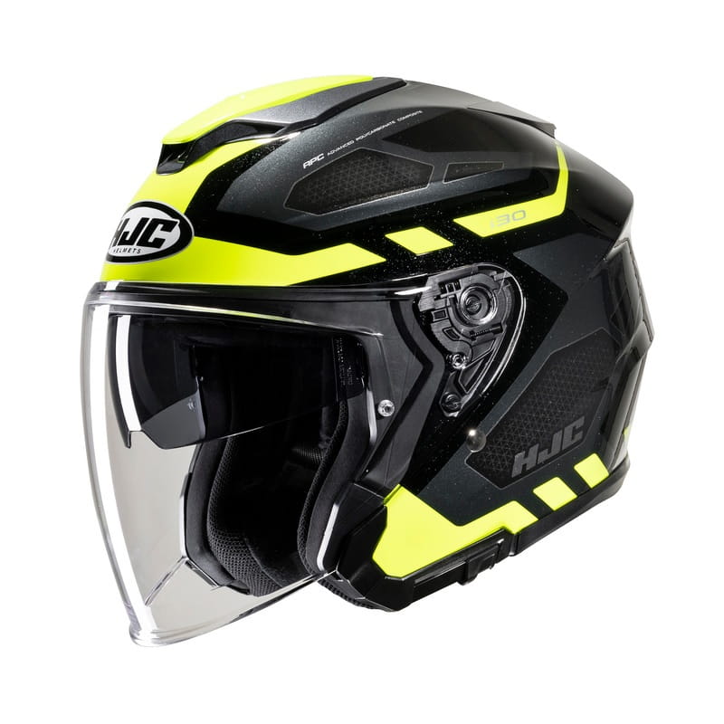 Kask Hjc I30 Aton Black/Yellow (S)