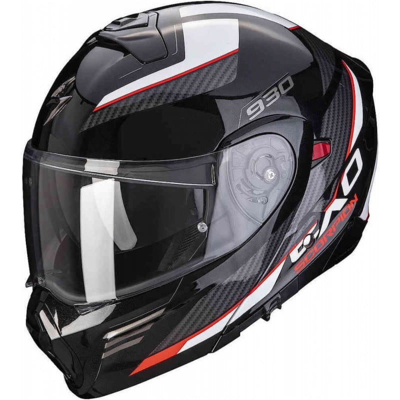Kask SCORPION EXO-930 NAVIG Black Red (L)