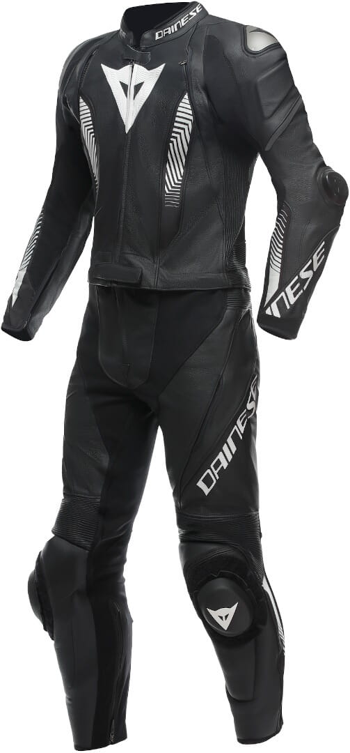 Kombinezon Dainese Laguna Seca 5 2PC BLACK/BLACK/WHITE (46)