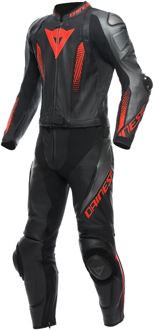 Kombinezon Dainese Laguna Seca 5 2PC BLACK/ANTHRACITE/FLUO-RED (46)