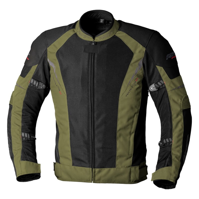 Kurtka Tekstylna Rst Ventilator-Xt Green/Black (S)