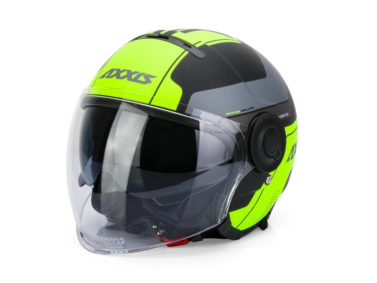 Kask AXXIS Raven SV Milano Yellow (S)