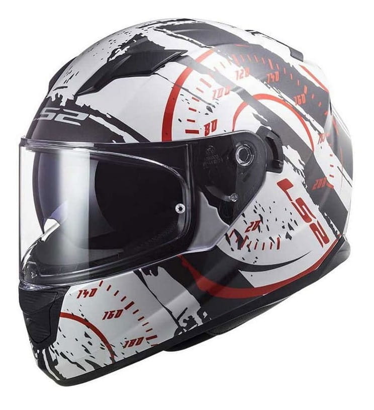 Kask LS2 FF320 Stream Evo TACHO White Black Red (L)