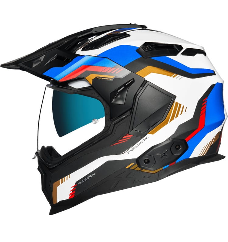 Kask NEXX X.WED 2 Columbus Blue/Gold (S)