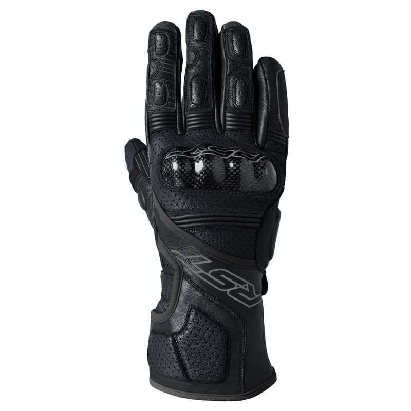 Rękawice Skórzane Rst Fulcrum Black/Black (L)
