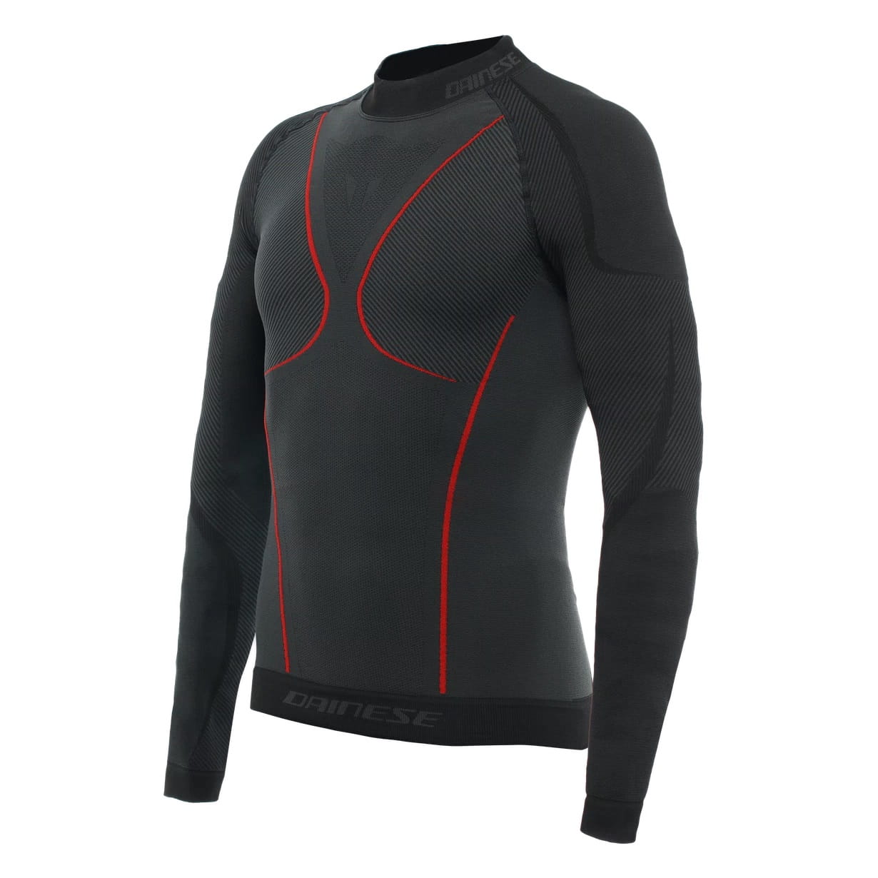 Koszulka Dainese THERMO LS Black/Red (L)