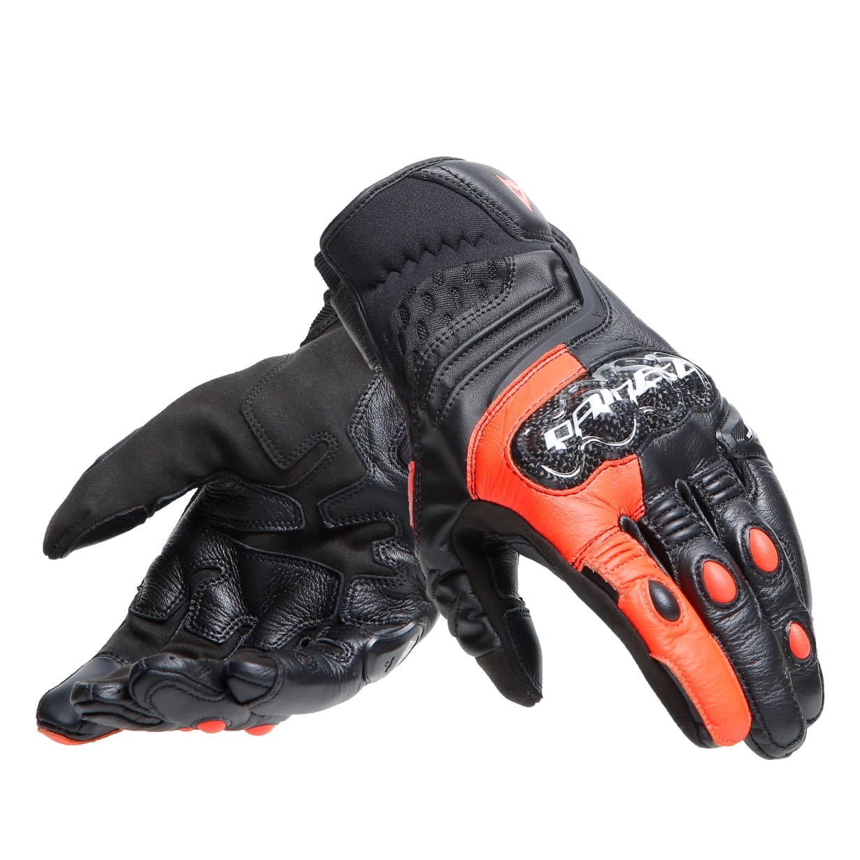Rękawice Dainese Carbon 4 Short Black/Red (S)