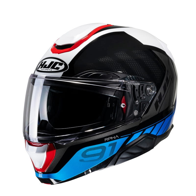 Kask Hjc Rpha91 Rafino White/Blue/Red (S)