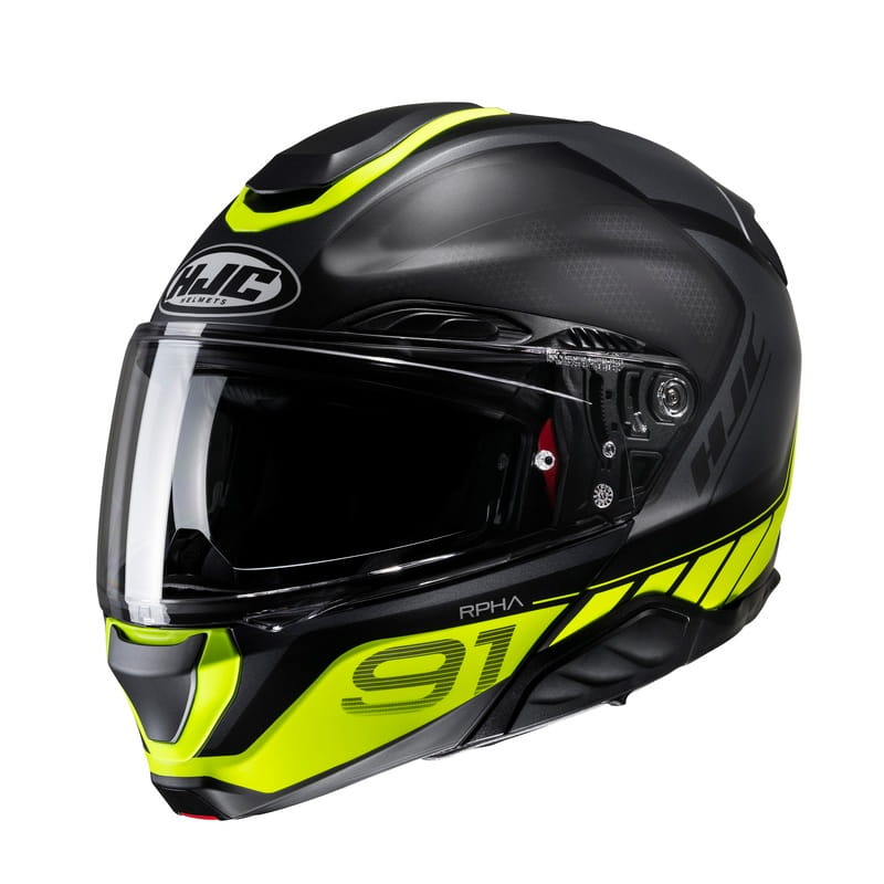 Kask Hjc Rpha91 Rafino Black/Yellow (L)