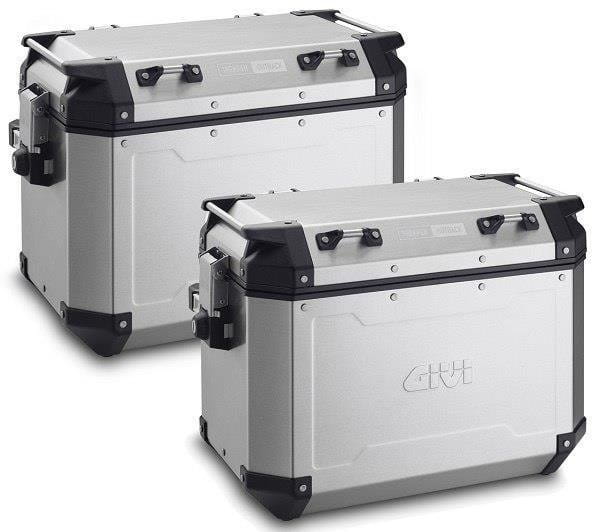 Kufry boczne Givi Trekker Outback Alu 2x42L Silver